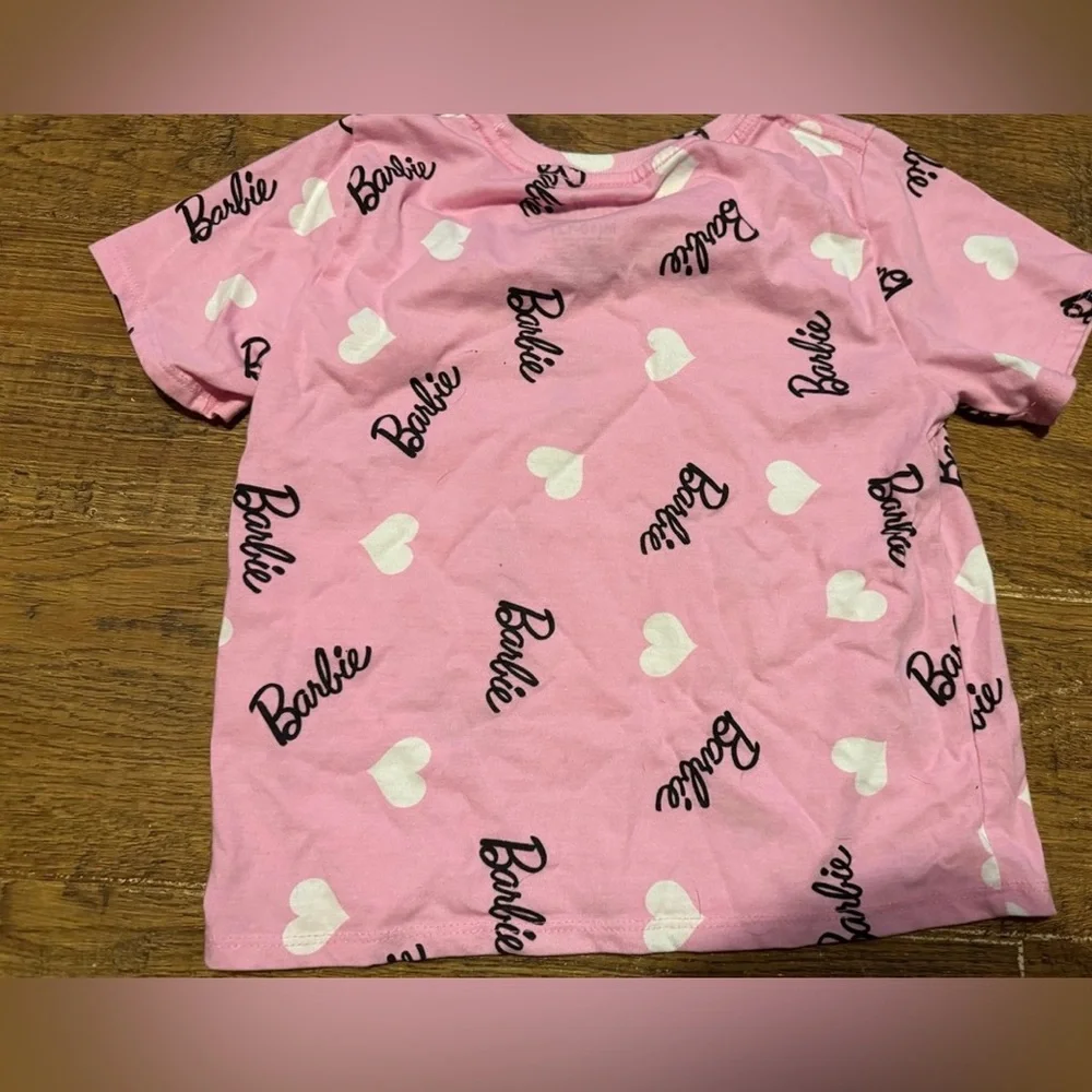 Girls Barbie tee 10/12 NEW
